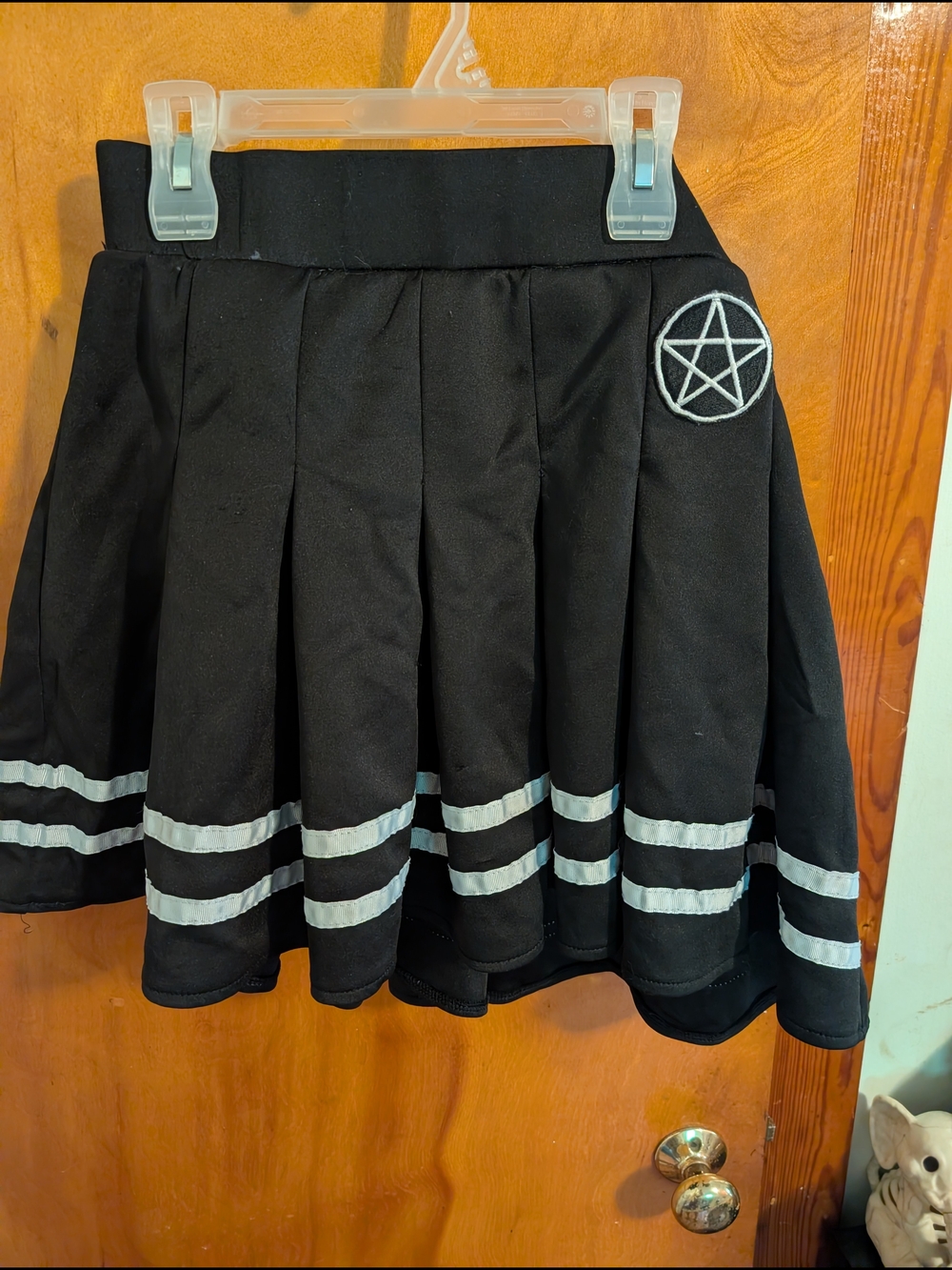 Goth cheer skirt